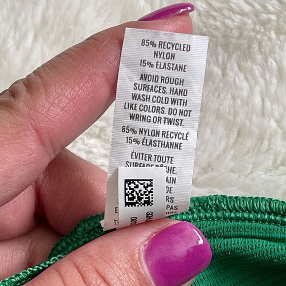 Aerie Green Tank 2 Piece Bikini Tankini. Size Small. New Without Tags - Picture 9 of 9